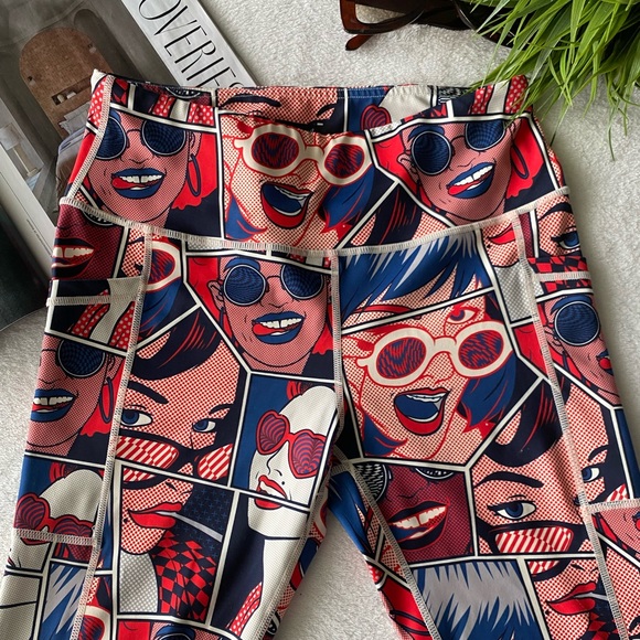 Constantly Varied Gear Pants - Constantly Varied Gear Pop Art Leggings